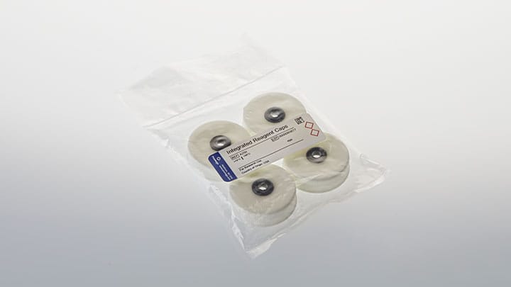 Integrated Reagent Caps 4 per pack